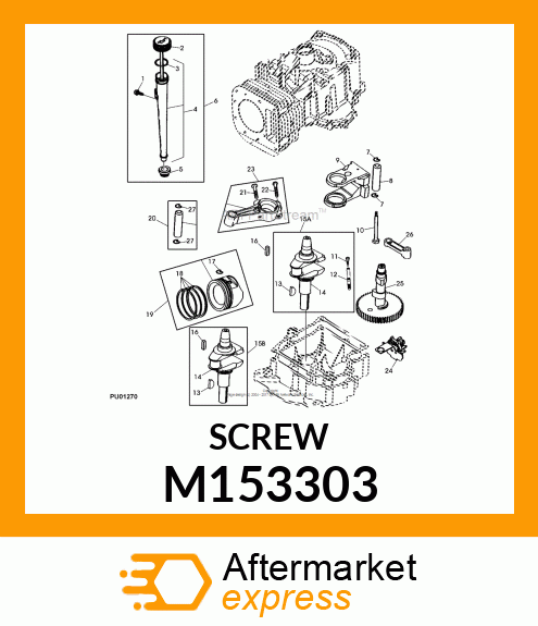 SCREW, SCREW M153303