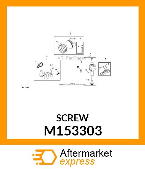 SCREW, SCREW M153303