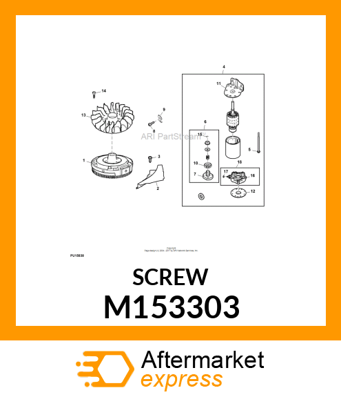 SCREW, SCREW M153303