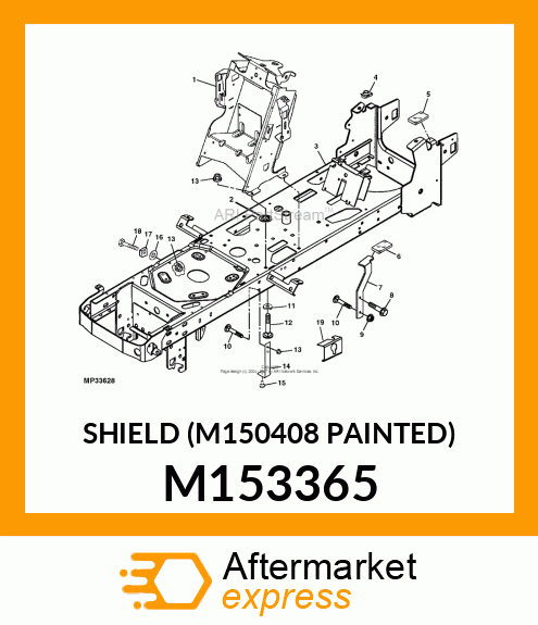 SHIELD (M150408 PAINTED) M153365