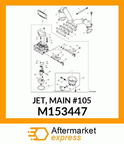 JET, MAIN #105 M153447