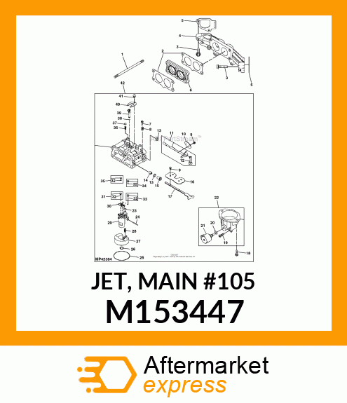 JET, MAIN #105 M153447