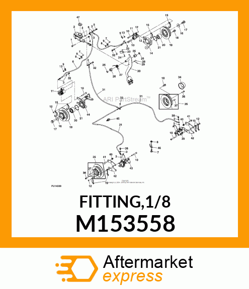 FITTING,1/8 M153558