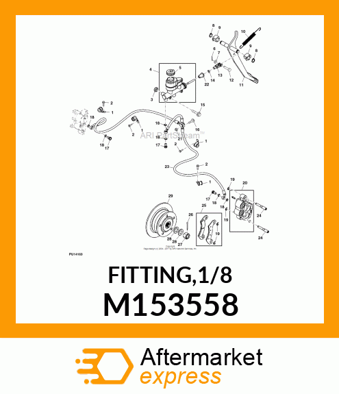 FITTING,1/8 M153558