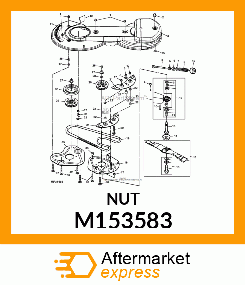 NUT M153583