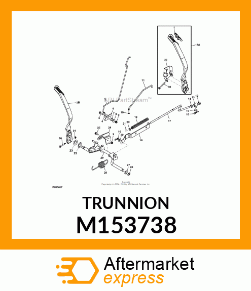 SWIVEL, ROD END M153738