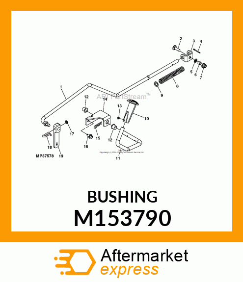 BUSHING, BUSHING M153790