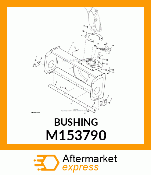 BUSHING, BUSHING M153790