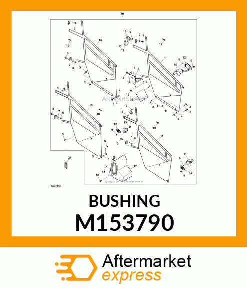 BUSHING, BUSHING M153790