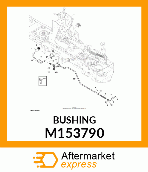 BUSHING, BUSHING M153790