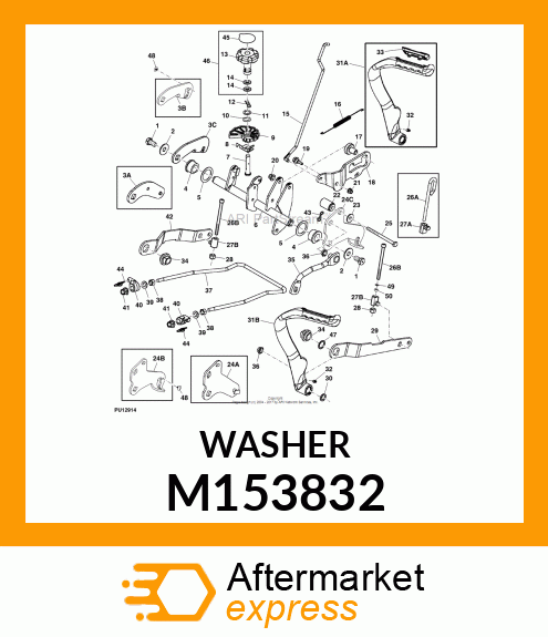 WASHER, 15.12X40.0X3.0 M153832