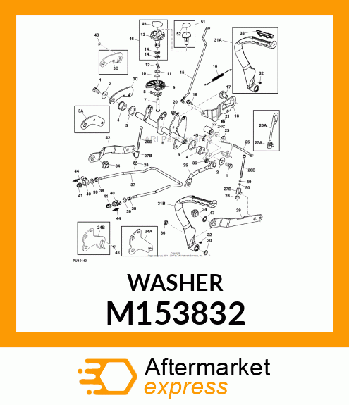 WASHER, 15.12X40.0X3.0 M153832