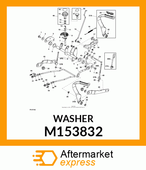 WASHER, 15.12X40.0X3.0 M153832