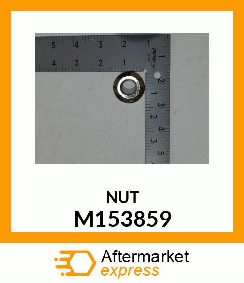 FLANGE NUT, NUT, HEX FLANGE M153859