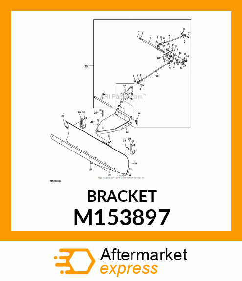 SUPPORT, BEARING M153897