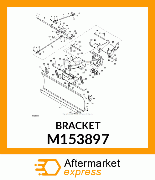 SUPPORT, BEARING M153897