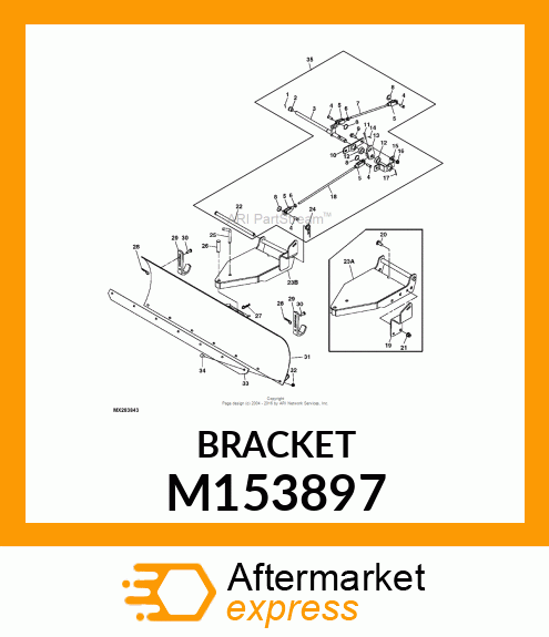 SUPPORT, BEARING M153897