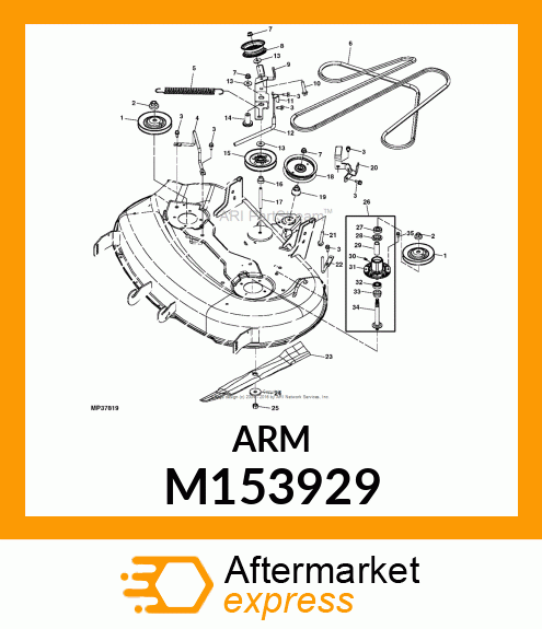 HANDLE, 38/42C CP M153929