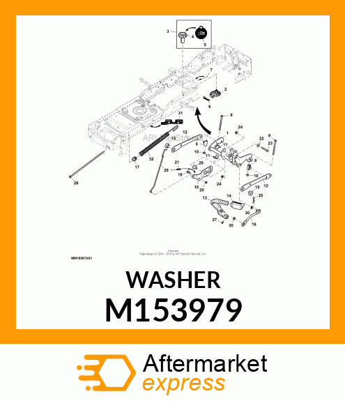 BUSHING, SPLIT SLEEVE COMMON PLATFO M153979