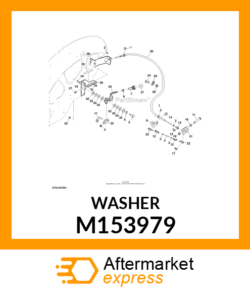 BUSHING, SPLIT SLEEVE COMMON PLATFO M153979