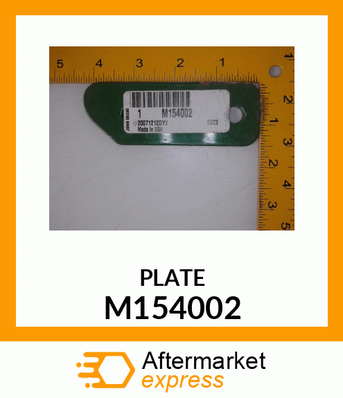 PLATE, THATCHER LIFT ARM (X3/X5) M154002