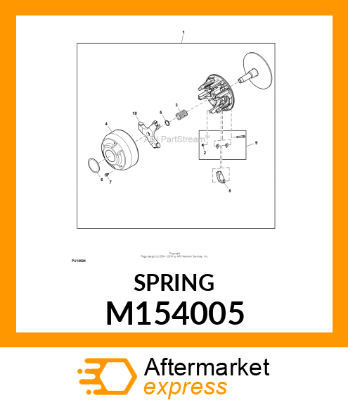 SPRING, CLUTCH M154005