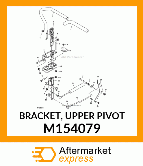 BRACKET, UPPER PIVOT M154079