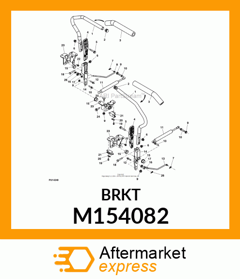 LINKAGE, ADJUSTABLE STEERING M154082