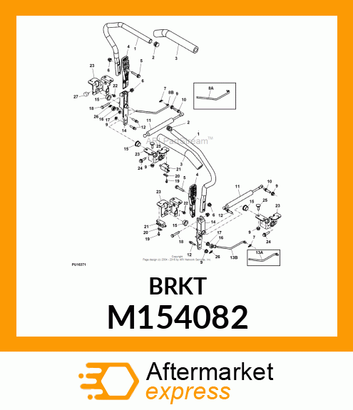 LINKAGE, ADJUSTABLE STEERING M154082