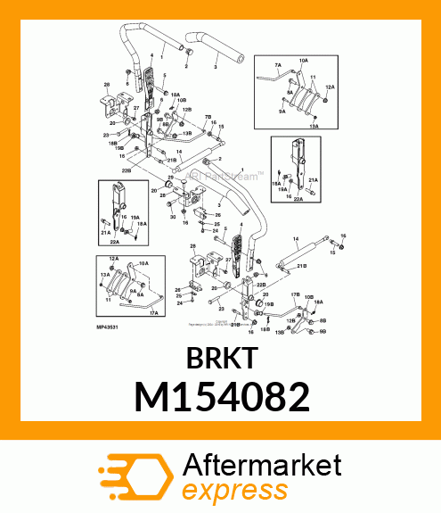 LINKAGE, ADJUSTABLE STEERING M154082