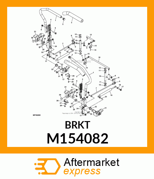 LINKAGE, ADJUSTABLE STEERING M154082