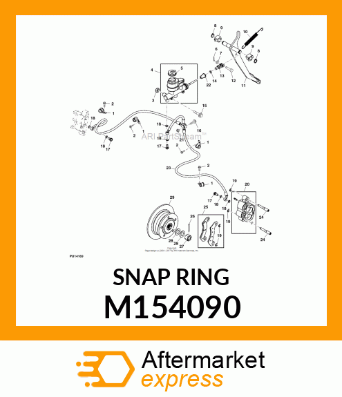 SNAP RING M154090