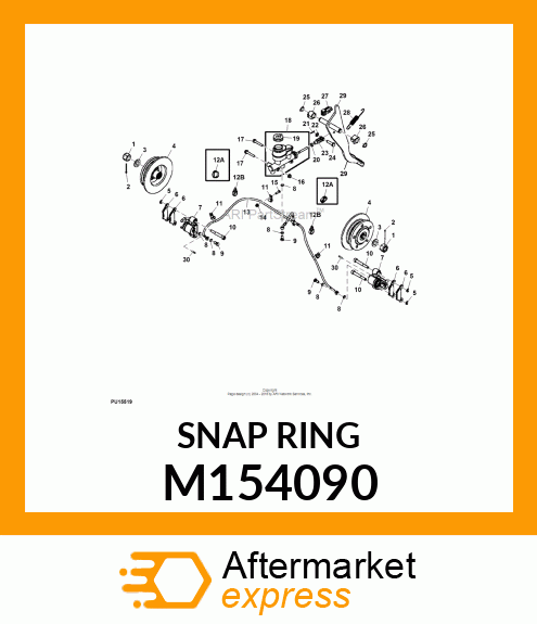 SNAP RING M154090