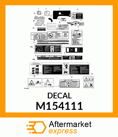 LABEL, WARNING ROLLOVER T M154111