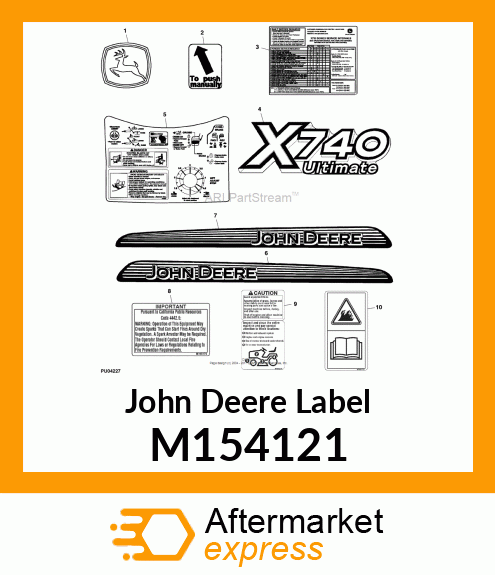 LABEL, X740 M154121