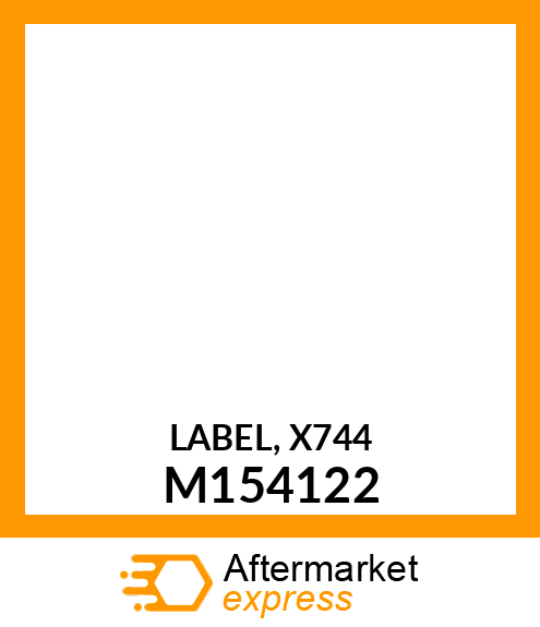 LABEL, X744 M154122