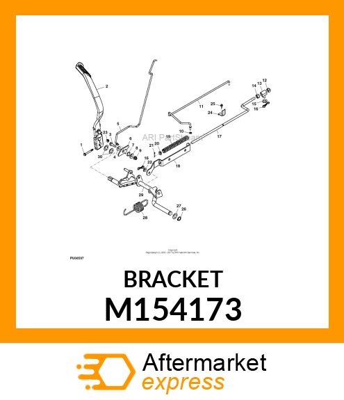 STRAP, BRAKE M154173