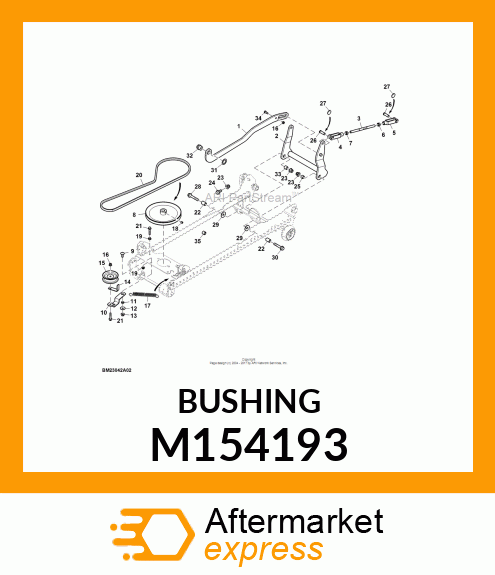 BUSHING M154193