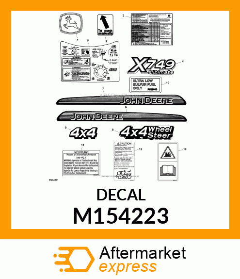 LABEL, SIDE STRIPE X M154223