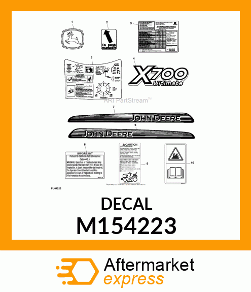 LABEL, SIDE STRIPE X M154223