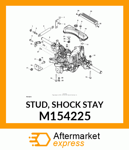 STUD, SHOCK STAY M154225