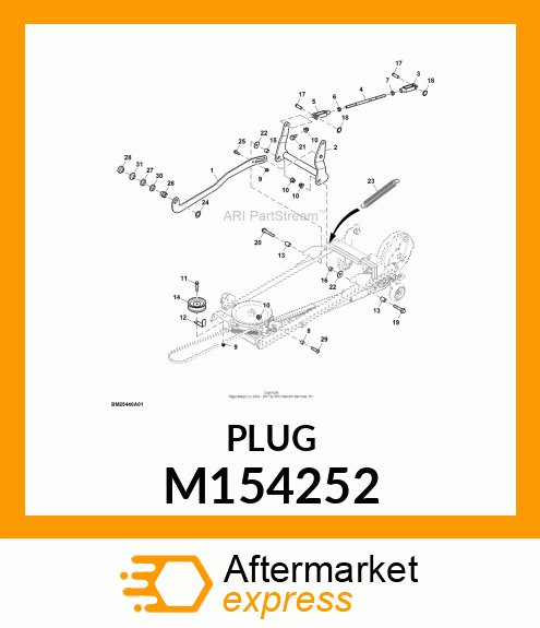 BUSHING, HYDRAULIC LIFT M154252