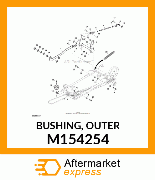 BUSHING, OUTER M154254