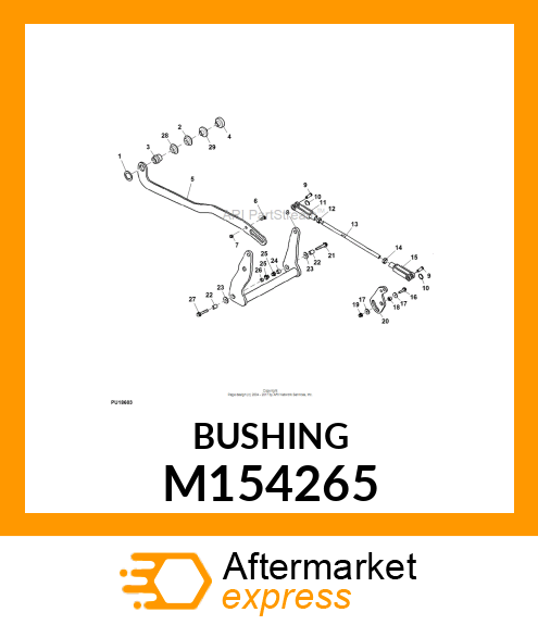 BUSHING M154265