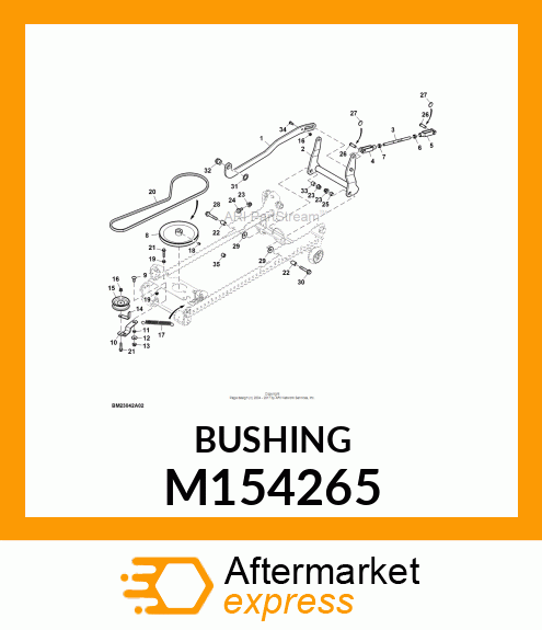 BUSHING M154265