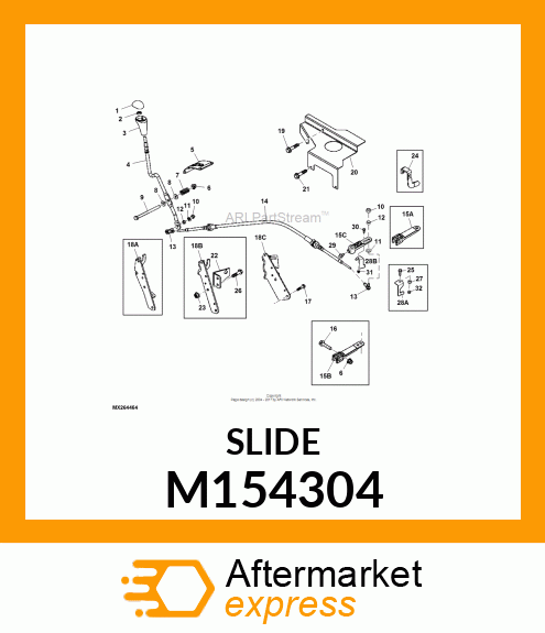 QUADRANT, SHIFT GATE M154304