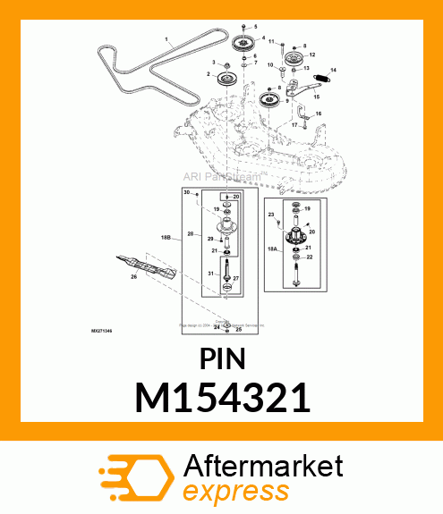 GUIDE, BELT M154321