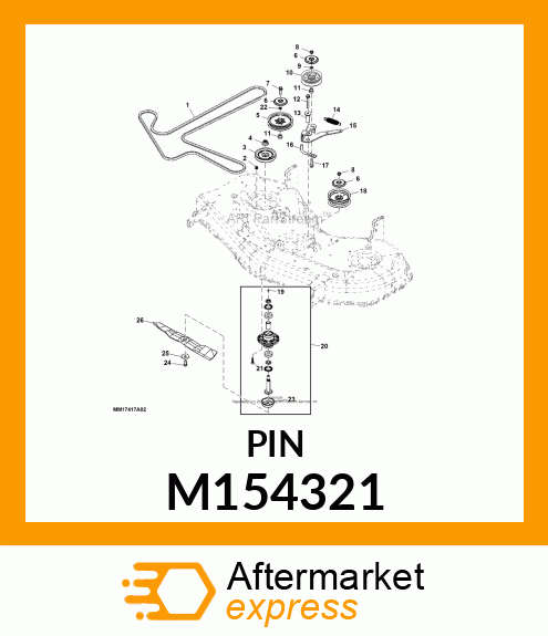 GUIDE, BELT M154321