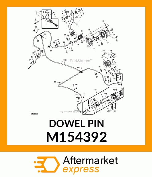 DOWEL PIN M154392