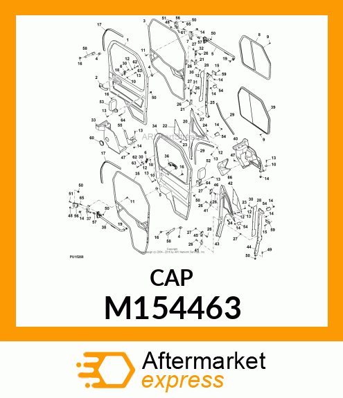 CAP, CLUTCH ACCESS M154463